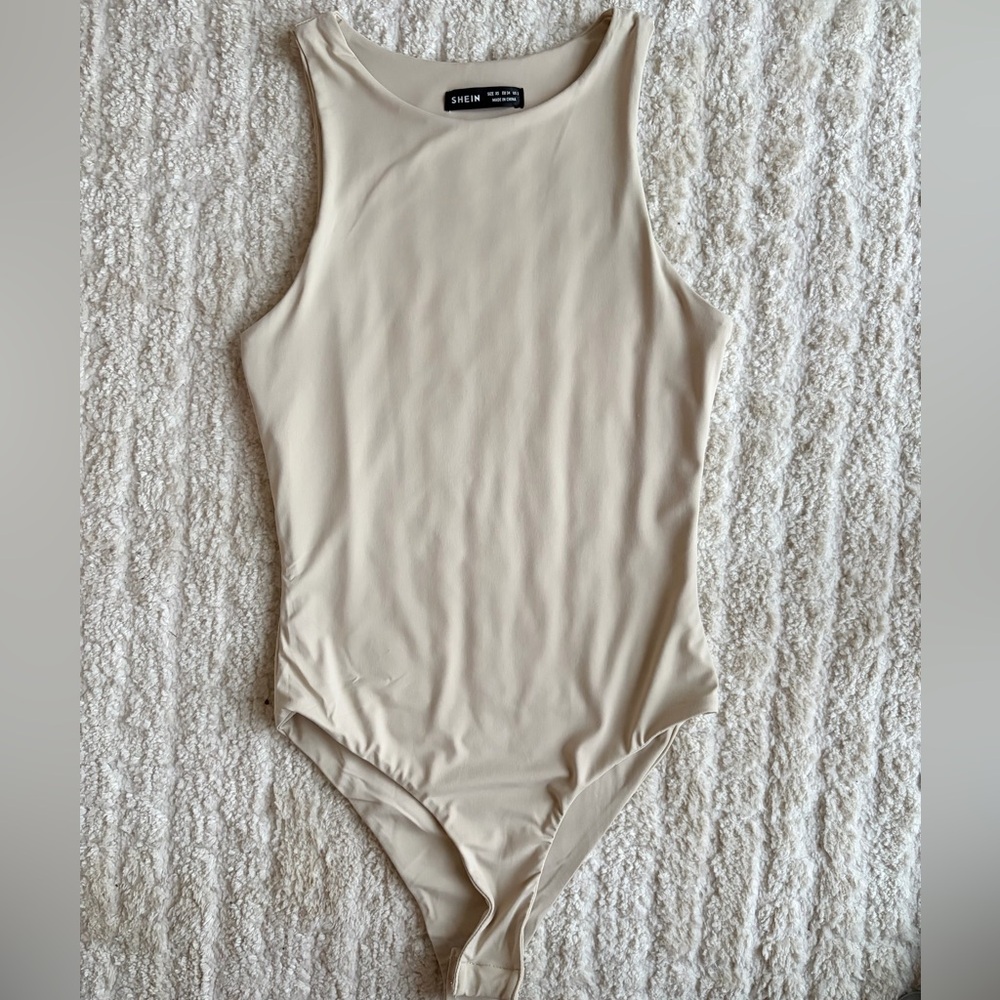 Cream Soft Bodysuit